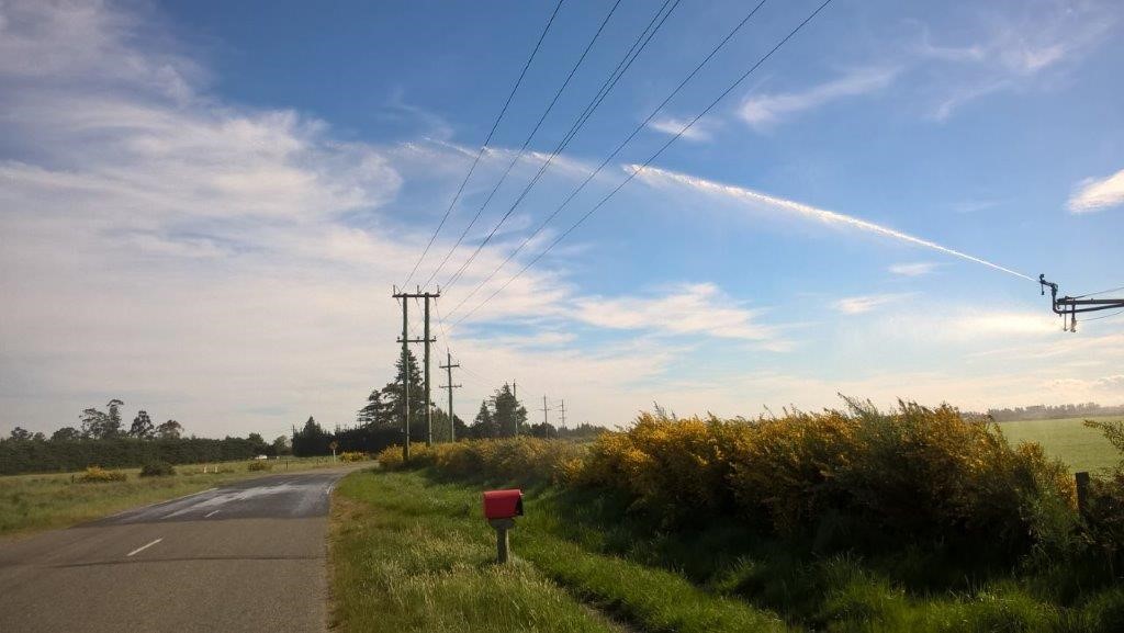 Watering road